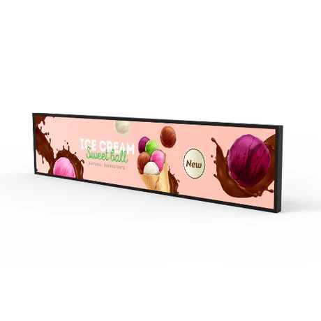 Ultra-Wide Stretched Bar Displays
